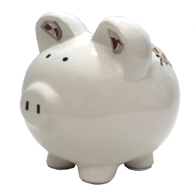 Bank Mythical Dragon Pig Bank - One Bank 7.5 Inches - Save Money - 36916. - Ceramic - White - Image 2