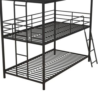 Triple Twin Zeke Metal Bunk Bed - Room & Joy - Image 8