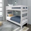 Max & Lily Farmhouse Twin Over Twin Bunk Bed