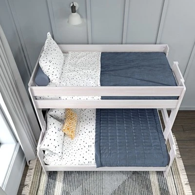 Max & Lily Farmhouse Twin Over Full Bunk Bed - Image 4
