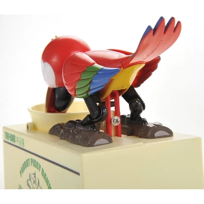Ready! Set! Play! Link Parrot Bird Coin Saving Bank, Money Box For Girls & Boys - Image 3