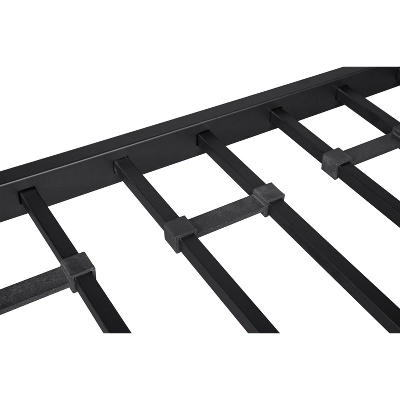 Twin Over Twin Metal Bunk Bed With Trundle Bed And Ladders-ModernLuxe - Image 14