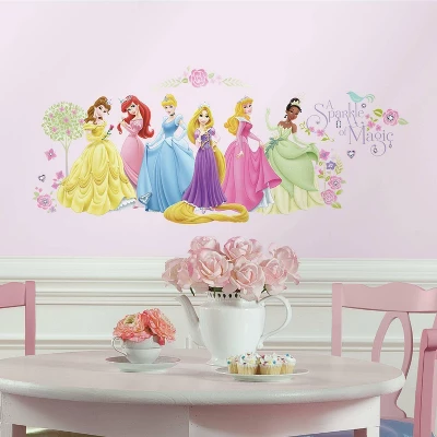 Roommates Disney Princess Glow Princess Peel And Stick Wall Decal