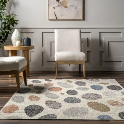 Libby Colorful Pebbles Kids Area Rug - Image 7