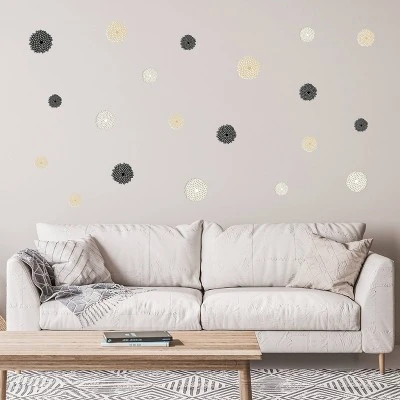 Zinnias Wall Decor - Decalcomania - Image 3