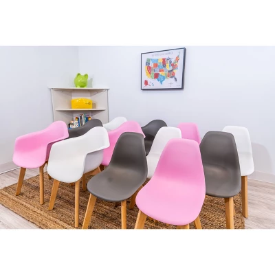 Set Of 2 Kids' Chairs With Beech Legs - Gift Mark - Image 2