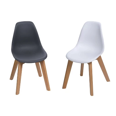 Set Of 2 Kids' Chairs With Beech Legs - Gift Mark - Image 6