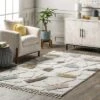 Zende Colorful Stones Kids Tassel Area Rug