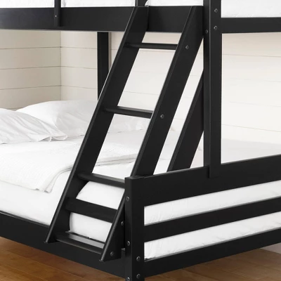 Induzy Solid Wood Bunk Beds Matte Black - South Shore - Image 4