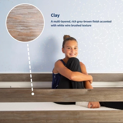 Max & Lily Twin Low Loft Bed With Staircase - Image 5