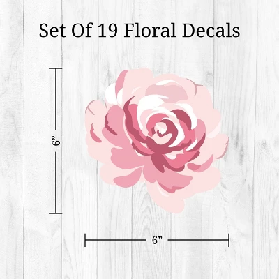 Pastel Floral Wall Decor - Decalcomania - Image 5