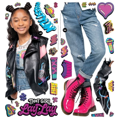 That Girl Lay Lay Giant Peel & Stick Wall Decals - RoomMates - Image 2