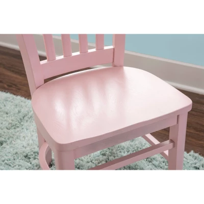 Set Of 2 Romilly Kids' Chairs Pink - Linon - Image 7