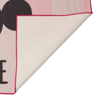 Disney 54"x78" Minnie Mouse Striped Area Rug - Image 3