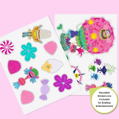 Disney Trolls World Tour Design And Store 6 Bin Toy Organizer - Delta Children - Image 4