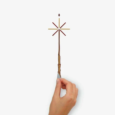 RoomMates Harry Potter Marauder's Map Quote Peel And Stick Giant Wall Decal Brown Single Sheet - Image 2