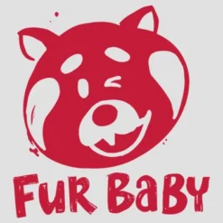 Women's Turning Red Fur Baby Racerback Tank Top