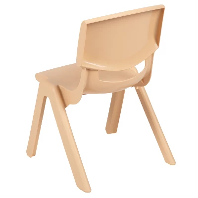 Flash Furniture 2 Pack Plastic Stackable School Chair With 12" Seat Height - Image 8