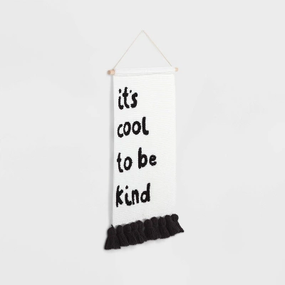 It's Cool To Be Kind Hanging Kids' Knit Banner - Pillowfort™ - Image 2