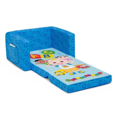 Delta Children Kids' CoComelon Cozee 2-in-1 Convertible Flip-Out Chair - Image 4