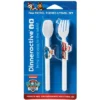 PAW Patrol 2pc Plastic Utensil Set - Dinneractive