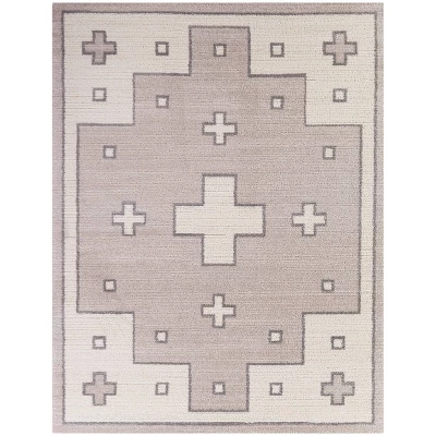 Mina Geometric Kids' Area Rug Gray - Balta Rugs - Image 5