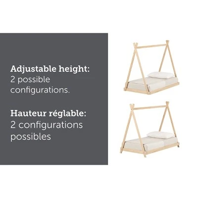 Sweedi Bed Natural Wood - South Shore - Image 6