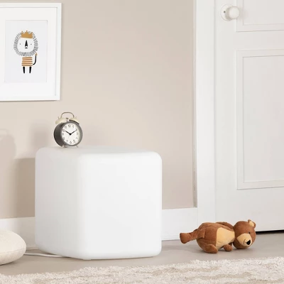 Sweedi Lighted Nightstand White - South Shore - Image 2