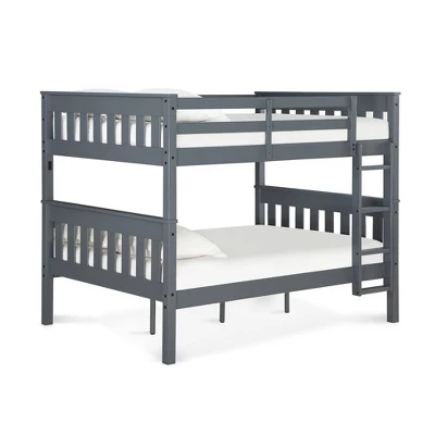 Full Over Full Petty Wood Bunk Bed With USB Port - Room & Joy - Image 14