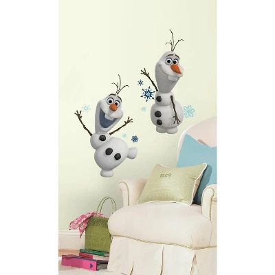 Roommates Frozen Olaf The Snow Man Peel And Stick Wall Decal - Image 3
