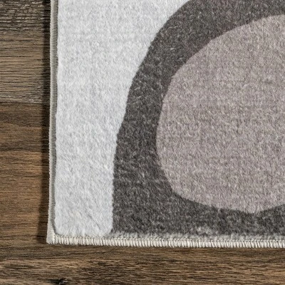 NuLOOM Indigo Otter Kids Machine Washable Area Rug - Image 4