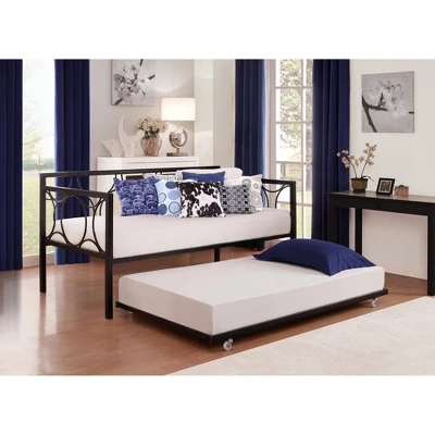Gavin Universal Metal Trundle For Daybeds Black - Room & Joy - Image 4
