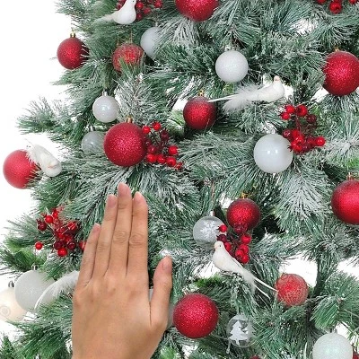 Christmas Tree Giant Peel & Stick Wall Decals With String Lights Green - RoomMates - Image 2