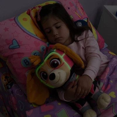 PAW Patrol Movie Glow In The Dark Skye Pillow Buddy Pink - Image 3