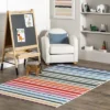 NuLOOM Effie Stripes Kids Machine Washable Area Rug