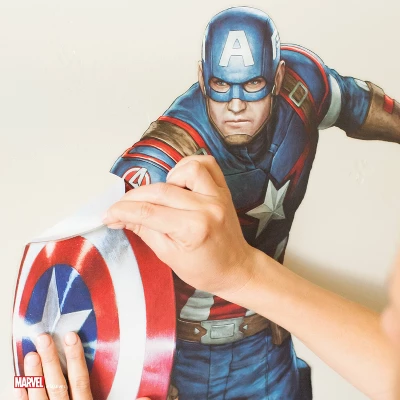 Captain America Wall Decal - Image 3