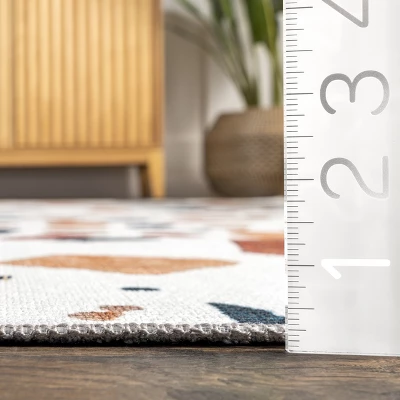 NuLOOM JoJo Kids Pebbles Machine Washable Area Rug - Image 2