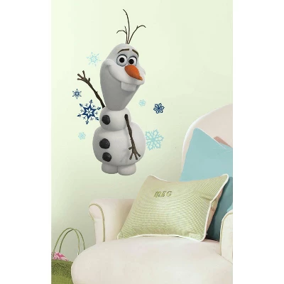 Roommates Frozen Olaf The Snow Man Peel And Stick Wall Decal - Image 2