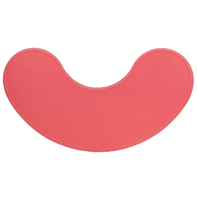 Flash Furniture 35"W X 65"L Half-Moon Plastic Height Adjustable Activity Table - Image 7